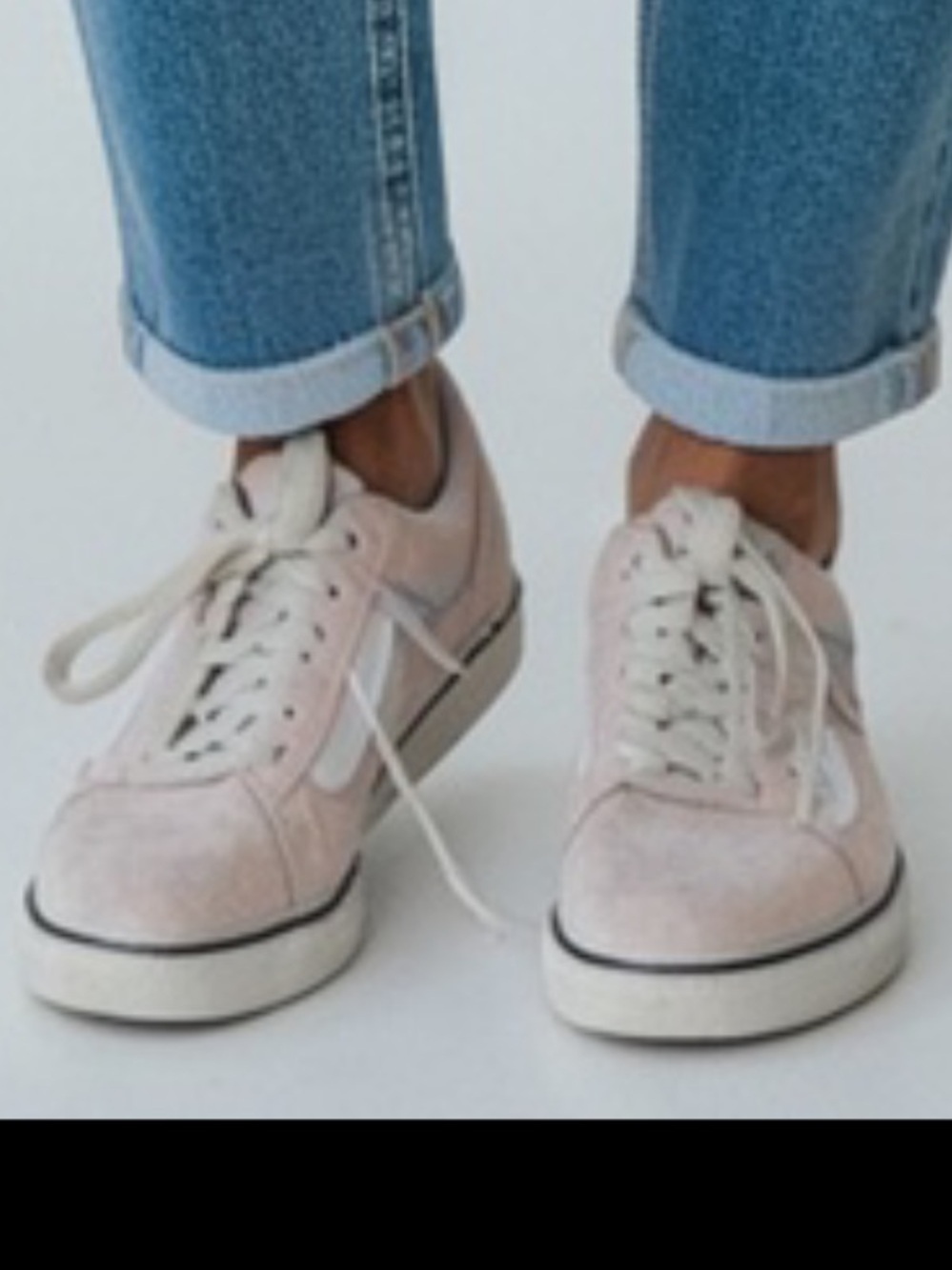 Vans Pink Suede Old Skool Lace-Up Sneakers Size 8